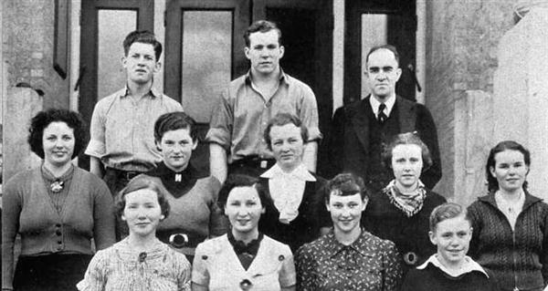 1937 Girls league and boys club 
